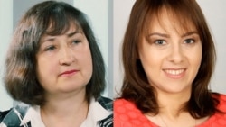 Алена Анісім і Ганна Канапацкая.