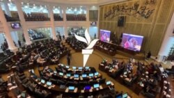 ماشومانو د خیبر پښتونخوا اسمبلۍ تالار کې غونډه کړې ده