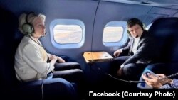 Ursula von der Leyen și Nicușor Dan la Constanța, pe 1 septembrie 2025.