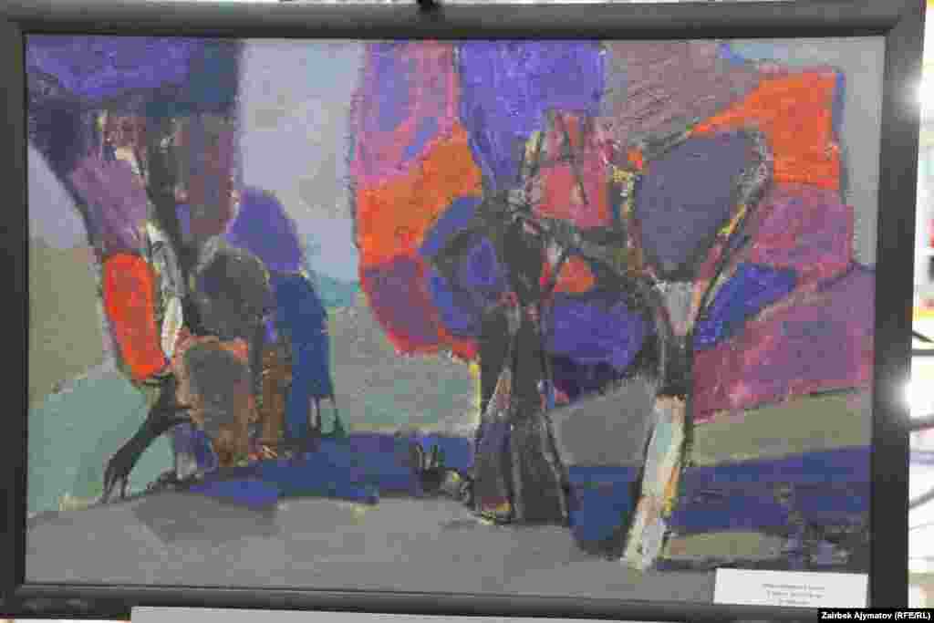 "Сирень багы". Сансыз Мырзираимовдун сүрөтү.&nbsp;