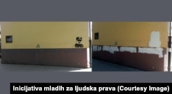 Ndërhyrje në mbishkrimet kushtuar Mlladiqit në Baçka Pallanka