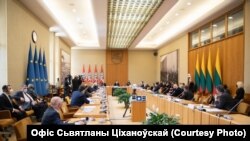 Форум Каліноўскага адбываецца ў літоўскім Сэйме