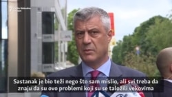 Tači: Najteži sastanak do sada