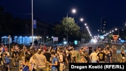Антивладини протести во Белград, 16 август 2025