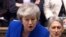  Theresa May vorbind în Parlamentul de la Londra