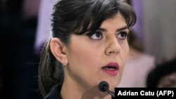  Laura Codruta Kovesi, fost procuror șef al DNA, revocată din funcție de ministrul justiției Tudorel Toader.