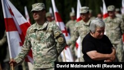 Большинство из 170 грузинских военнослужащих, погибших в ходе российско-грузинской войны, похоронены на кладбище Мухатгверди