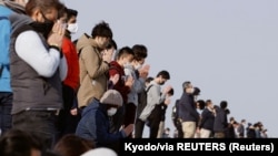 Minut ćutanja za žrtve cunamija i zemljotresa u oblasti Arahama na severoistoku Japana, 11. mart 2021. godine