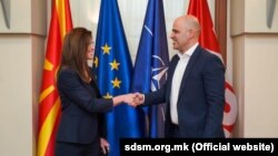 Кејт Мери Брнз и Димитар Ковачевски