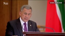 Миңнеханов юлламасы: Путинга – рәхмәт, татар теле белән ал да гөл, Татмедиа һәм конгресска – кисәтү