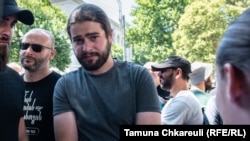 ვარლამ გოლეთიანი 2021 წლის 5 ივლისის აქციაზე