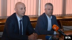 Бившият зам.-кмет на Варна Диан Иванов и кметът на града Благомир Коцев