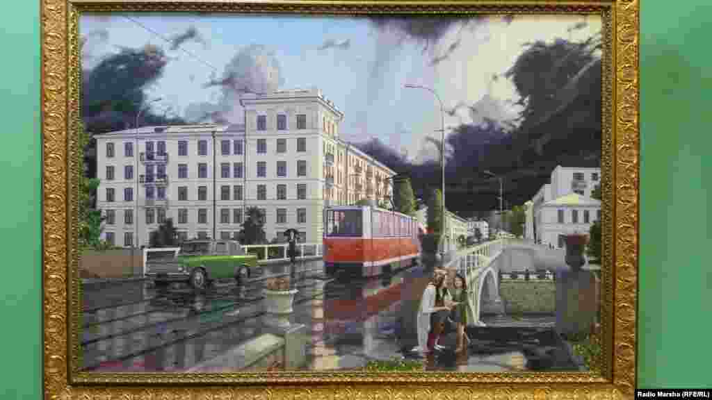 Мила ву "Космос" кинотеатрехь хиланза? Цунна уллохь хилла тIай а лоцу бIаьрго.