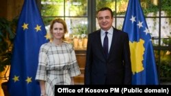 Takimi Kurti-Kallas, në Prishtinë.