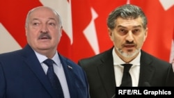ფოტოკოლაჟი: მარცხნიდან ალიაქსანდრ ლუკაშენკა და მიხეილ ყაველაშვილი