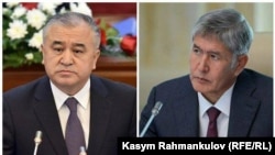 Омурбек Текебаев и Алмазбек Атамбаев.