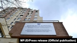 Ndërtesa e Ministrisë së Punëve të Jashtme e Kosovës në Prishtinë. 