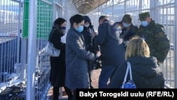 Кыргыз-казак чек арасы. Архив.