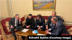 დიდი ბრიტანეთის, გერმანიის, პოლონეთის და საფრანგეთის ლიდერები კიევში 10 მაისს ჩავიდნენ. 