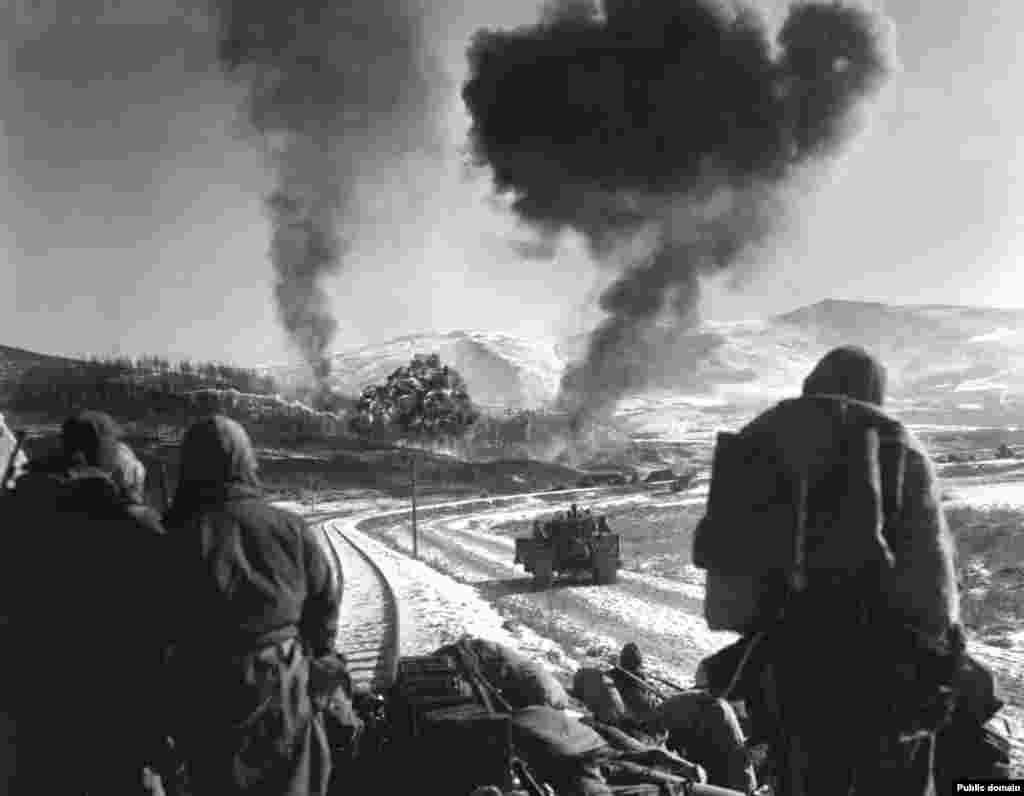 Open hostilities between the United States and North Korea date back to 1950, when war erupted on the Korean peninsula against the backdrop of a growing Cold War between the United States and the Soviet Union, which along with China came to North Korea's aid.