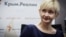 UKRAINE - Crimean historian, political scientist Yevgenia Goryunova, 26Jun2018