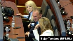 Fatmir Limaj në Kuvendin e Kosovës. Fotografi nga arkivi.