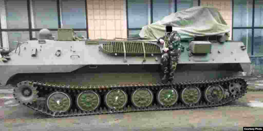 Орусиядан келген жаңы модификациядагы САУ танкы (самоходная артиллерийская установка)&nbsp; &nbsp;