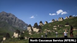 Даргавский некрополь в Северной Осетии