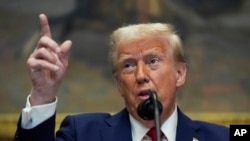 Кошмо Штаттардын президенти Дональд Трамп. 