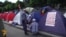 WATCH: Protesters demonstrating against corruption vowed to camp out in the Moldovan capital's main square until the country's president resigns. (RFE/RL's Moldovan Service)