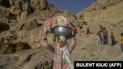 Девочка-хазарийка из провинции Бамиан