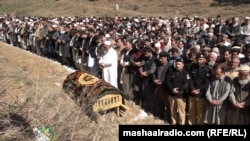Javedullah Khan's funeral was offered in Swat on February 26