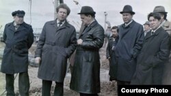 Мөхәммәт Сабиров (с) һәм Гомәр Усманов (уңнан икенче)