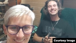 სტანისლავი დედასთან ერთად