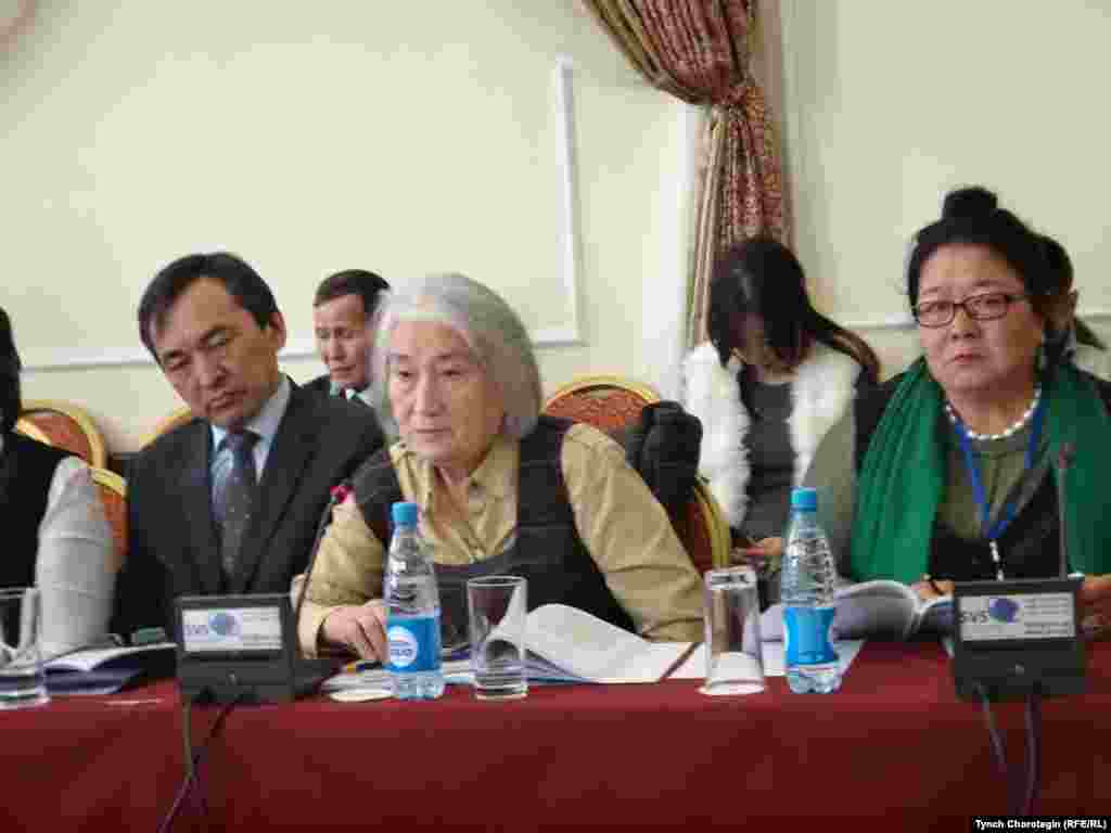 "Сталиндик репрессиянын күнөөсүз курмандыктары элдин эсинде" аттуу эл аралык илимий жыйында. 08.11.2017.