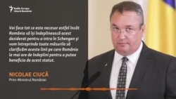 Nicolae Ciucă despre intrarea României în Schengen