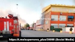 Urmările atacului dronelor ucrainene asupra fabricii de semiconductori Bolhov, Rusia.