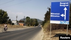 Natpis kod Mitrovice