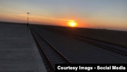 Ж/Д Туркменистан-Афганистан-Таджикистан на афганскую территорию пока проникает всего на три километра