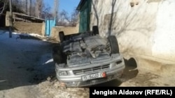 Приграничное с анклавом Сох село Чарбак в Баткенской области, 6 января 2013 года.