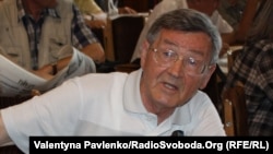 Іван Дзюба під час презентації нової книги