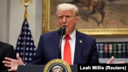 Presidenti i Shteteve të Bashkuara, Donald Trump.