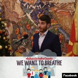 Горјан Јовановски, креатор на апликација „Мој воздух“