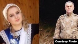 Луиза (Хеда) Гойлабиева и Нажуд Гучигов   