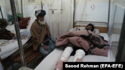 جنوبي وزیرستان کې د ماین چاودنې یو ژوبل تن په ډېره اسماعیل خان کې په یوه روغتون کې تر درملنې لاندې دی: ۲۰۱۷