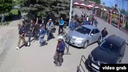 Кадр видеозаписи.