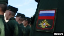 مراسم یادبود سربازان کشته‌شده روسیه در جنگ اوکراین