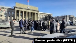 Митинг недовольных положением дел на границе, 5 февраля 2021 г.