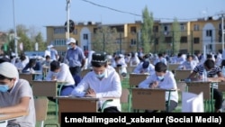 Вступительные экзамены в вузы Узбекистана. Архивное фото