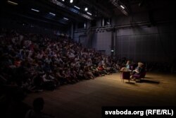 Сустрэча са Сьвятланай Алексіевіч у Варшаве, 16 чэрвеня 2025 году